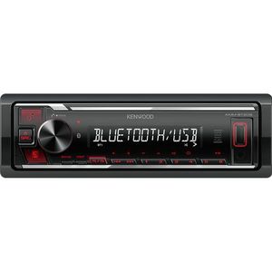 Kenwood KMM-BT209 Autoradio - Rood