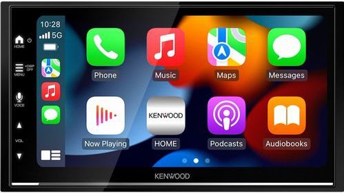 Kenwood DMX7722DABS autoradio Zwart Wifi Bluetooth
