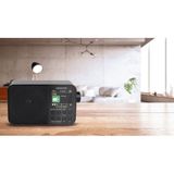 Kenwood M30Dab - Zwart - Draagbare Radio met Bluetooth en Kleurendisplay