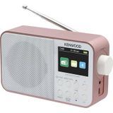 Kenwood Roze Draagbare Radio M30Dab-R Met Bluetooth