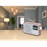 Kenwood Roze Draagbare Radio M30Dab-R Met Bluetooth