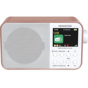 Kenwood Roze Draagbare Radio M30Dab-R Met Bluetooth