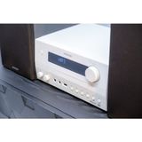 Kenwood M-822DAB - Micro HiFi-systeem met 2 x 50 Watt RMS, CD, USB, DAB+ & Bluetooth audiostreaming, wit