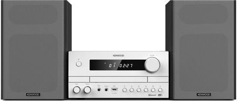 Kenwood M-822DAB - Micro HiFi-systeem met 2 x 50 Watt RMS, CD, USB, DAB+ & Bluetooth audiostreaming, wit