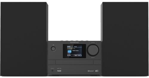 Kenwood - M-525 DAB - Stereosysteem - Zwart - Bluetooth en CD Speler