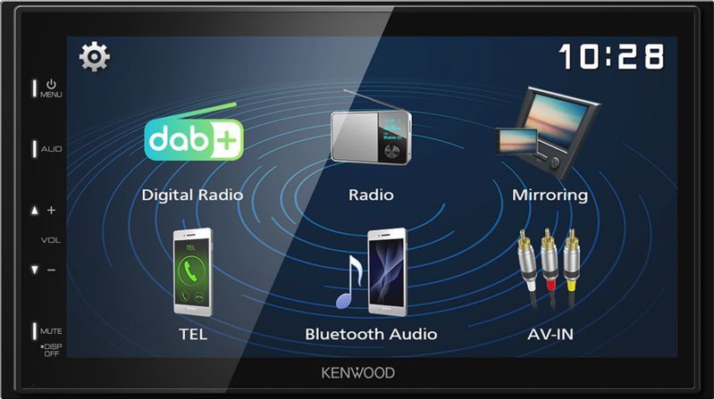Kenwood DMX-129DAB - 2DIN DAB+ Autoradio