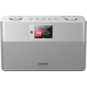 KenwoodCR-ST100 - Hybride radio Zilver