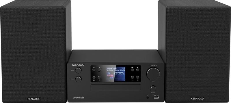 Kenwood M-9500SB - Smart Micro Hifi - WiFi - Zwart