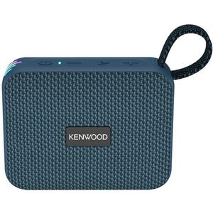 Kenwood AS-60BT-A - Bluetooth Luidspreker - Blauw - Oplaadbare Batterij - 8,5 uur Speeltijd