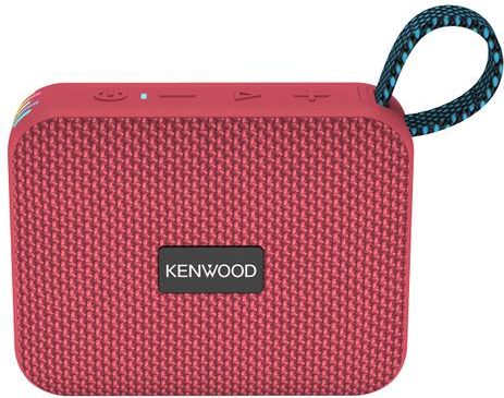 Kenwood AS-60BT-V - Bluetooth Luidspreker - Rood - Oplaadbare Batterij - 8,5 uur Speeltijd