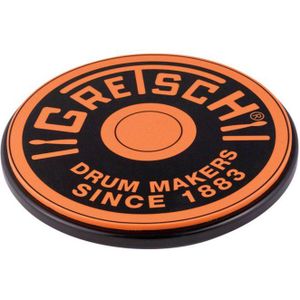 Gretsch Drums GREPAD6O Round Badge oefenpad 6 inch oranje