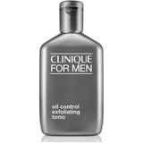 Clinique For Men™ Oil Control Exfoliating Tonic Tonic voor Vette Huid 200 ml