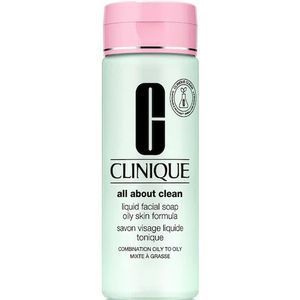 Clinique 3-Step Liquid Facial Soap cleanser Oily Skin Formula - Combination/oily + oily skin 200 ml