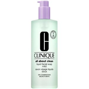Clinique - 3-Phase Systemcare Liquid Facial Soap Mild Stap 1 - Type 2 Droge/normale huid Gezichtszeep 400 ml Dames