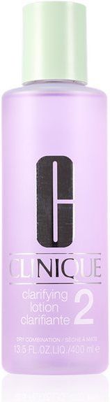 Clinique Clarifying Lotion 2 Gecombineerde Droge Huid Gezichtsreinigingsmiddel - 400 ml