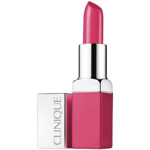 Clinique Make-Up Lip Pop Pop Lipstick + Primer 08 Cherry Pop - 39gr