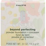 Clinique - Beyond Perfecting Powder Foundation + Concealer - 6 Ivory (14,5 G)