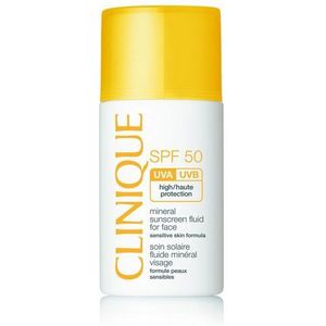 Clinique Zonnebrandcrème Mineral Voor Gezicht SPF50 30ml