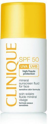 Clinique SPF 50 Mineral Sunscreen Fluid For Face Zonnefluïde 30 ml