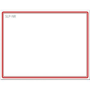 Seiko - SLP-NR - Naamkaartjes - Rood - 54 x 70 mm - 160 Etiketten