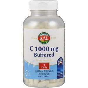 Kal vitamine c1000 gebufferd tabletten  250TB