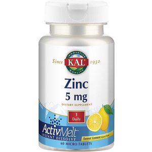 KAL Zink 5mg 60 tabletten