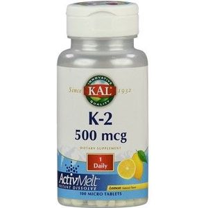 Kal vitamine k2 500mcg tabletten  100TB