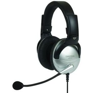 Koss Ausines  Gaming-Kopfhörer SB45 USB-Kopfband On-Ear, USB, Mikrofon, Sidabrinis Juodas, Noice-Abbru... (Bedraad), Gaming headset, Zilver, Zwart