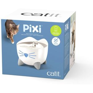 Catit Pixi Smart Drinkfontein - 2L - Wit - met App - UV-C Waterfontein