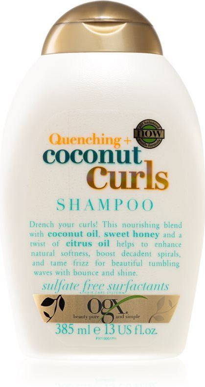 OGX - Coconut Curls - Shampoo - 385 ml - Zonder Sulfaten