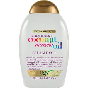 OGX Coconut Miracle Oil Versterkende Shampoo voor Beschadigd Haar met Kokosolie 385 ml
