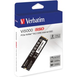 Verbatim Vi5000 PCIe NVMe M.2 SSD 2TB