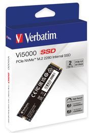 Verbatim Vi5000 2TB SSD - NVMe/PCIe - M.2