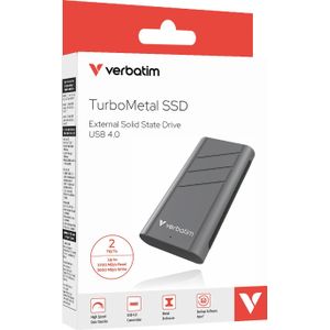 Verbatim TurboMetal USB4 2TB - SSD