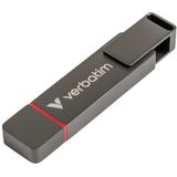 USB-Stick - 1 TB - Grijs - Zink - USB 3.2 Gen 1 - 550 MB/s Leessnelheid