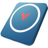 Verbatim - SnapBack - eSSD - 2TB - MagSafe - Blue Metallic