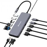 Verbatim USB-C Pro Multiport Hub - 14 Poorten CMH-14