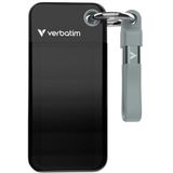 Verbatim Pocket SSD 1TB - USB 3.2 Gen 2 - Zwart/Grijs