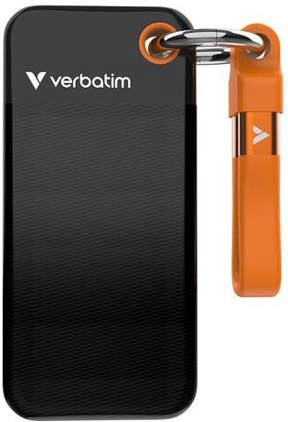 Verbatim - Pocket SSD - 1TB - USB 3.2 Gen 2 - Zwart - Flash-geheugen