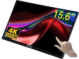 Verbatim Portable Touchscreen Monitor Ultra HD 4K - 15,6”