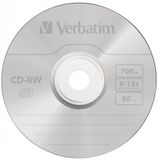 Verbatim CD-RW 12x 700 MB 10 stuk(s)