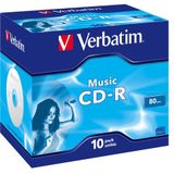 Verbatim CD-R - 700MB - Jewelcase - 10 Stuks