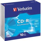 Verbatim CD-R Extra Protection - 700MB - Spindel - 10 Stuks
