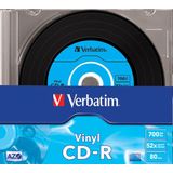 Verbatim CD-R AZO Data Vinyl 700 MB 52x 10 stuk(s)