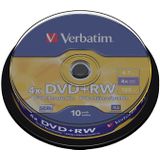 Verbatim Dvd Rewritable 4x 4.7 Gb 10 Pack