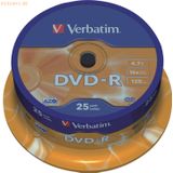 Verbatim 43667 4,7 GB DVD-R 25 stuk(s)