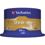 Verbatim DVD-R Matt Silver 4,7 GB 50 stuk(s)