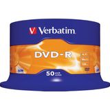 Verbatim DVD-R Matt Silver 4,7 GB 50 stuk(s)