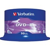 Verbatim 43550 DVD+R Matt Silver Stuks / Spindel