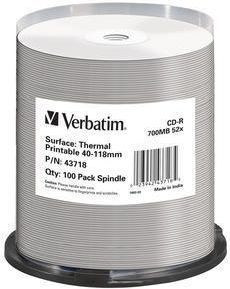 Verbatim CD-R AZO 700MB - 52x - Thermal Surface